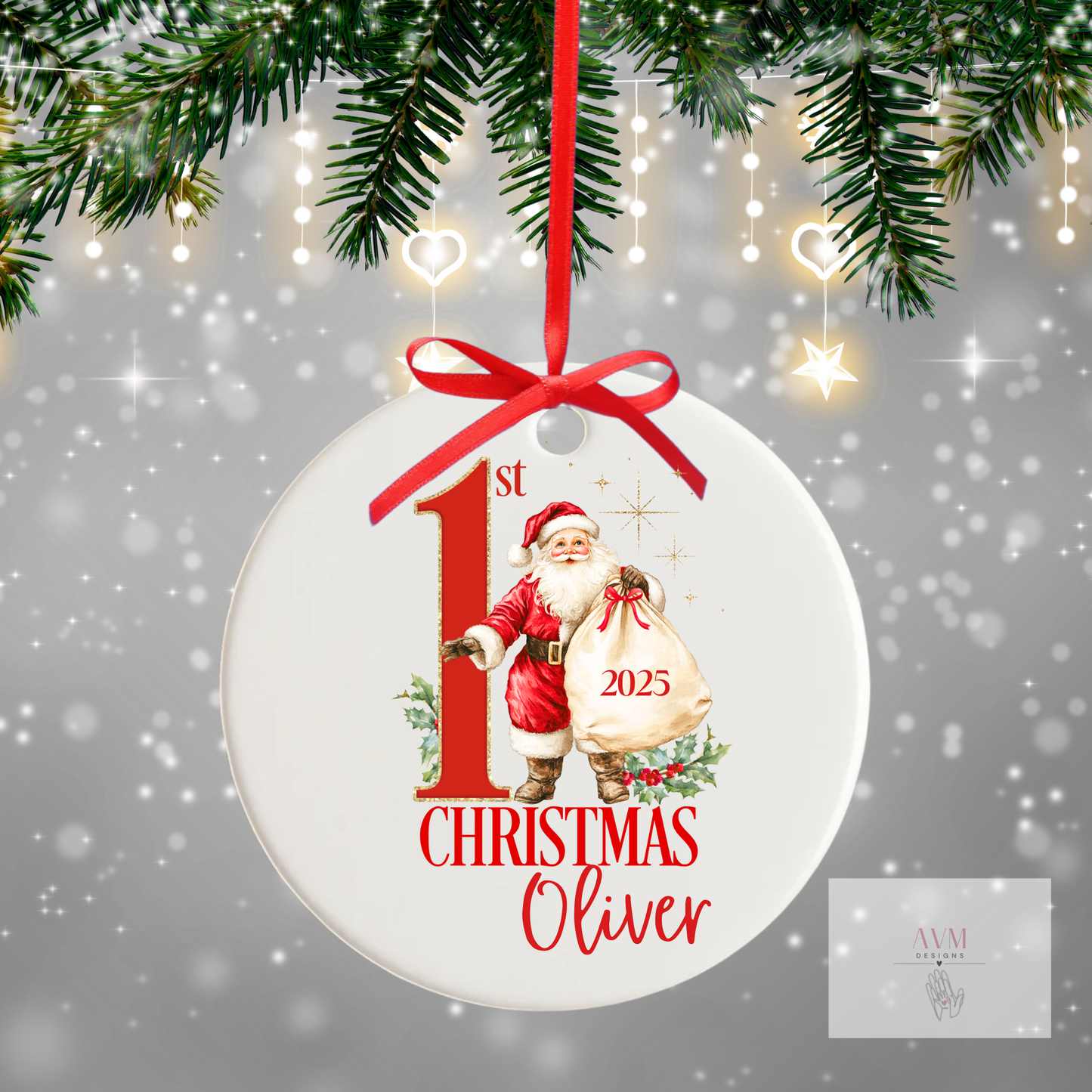 My first Christmas bauble