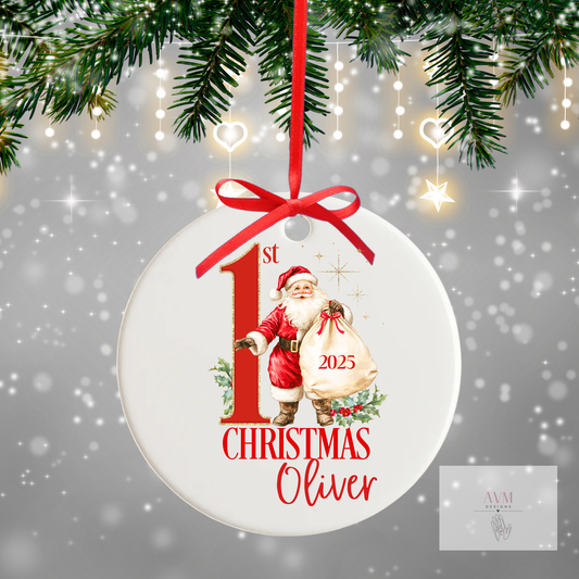 My first Christmas bauble