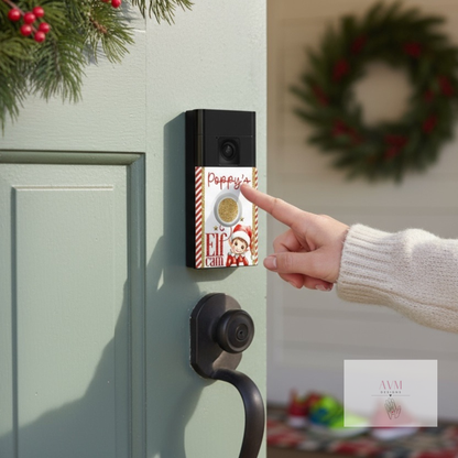 Ring Doorbell Cover Elf Cam Design