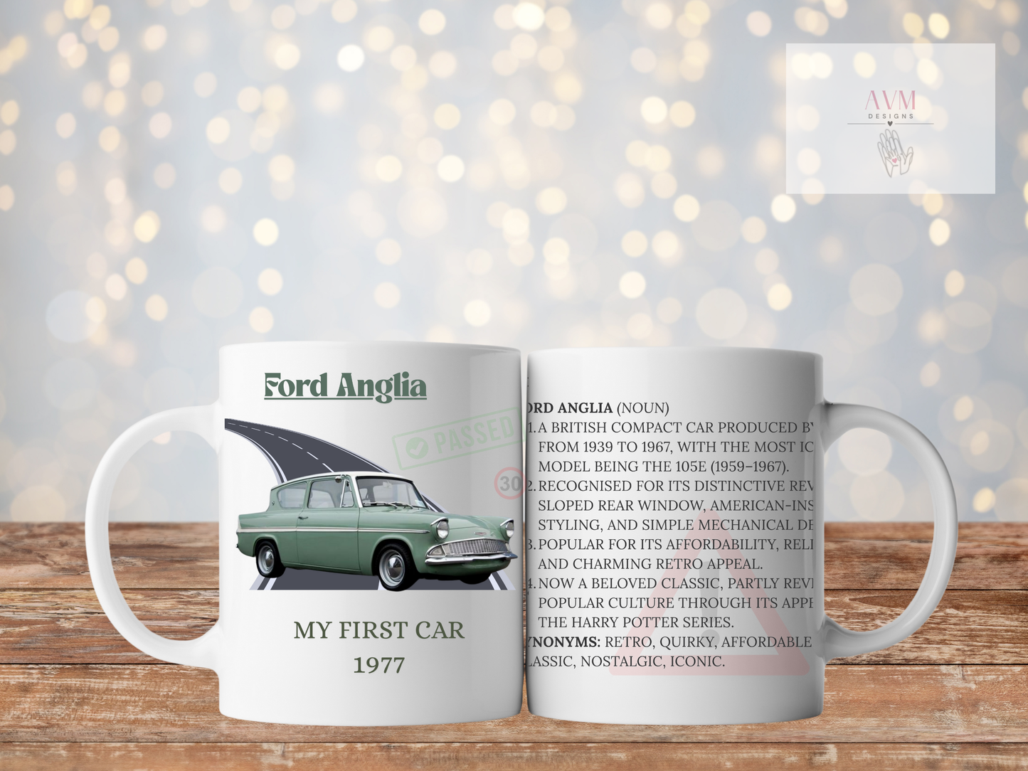 Personalised my first car mug