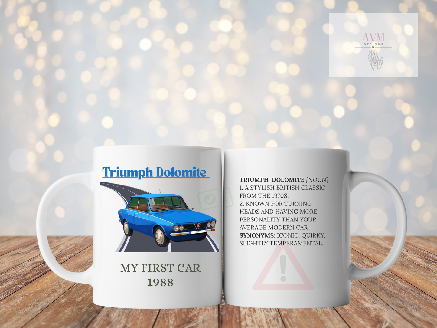 Personalised my first car mug