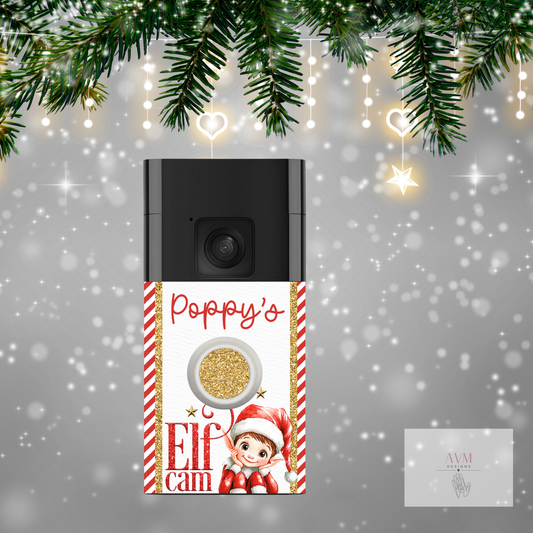 Ring Doorbell Cover Elf Cam Design