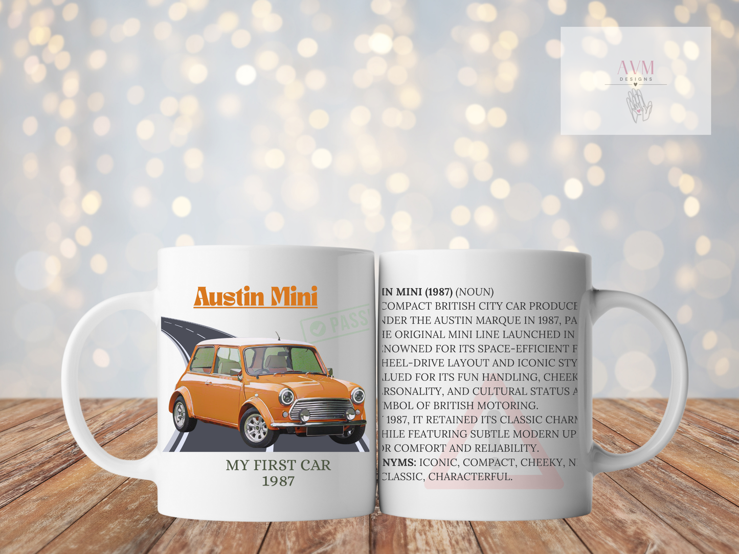 Personalised my first car mug