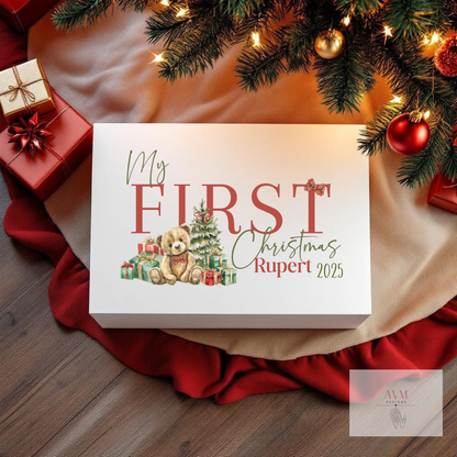 Personalised Gift Box - My First Christmas