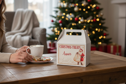 Personalised Treat box Santa Sack Design