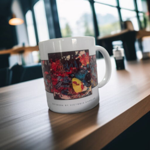 Birthday photo mug