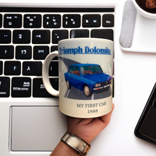 Personalised my first car mug