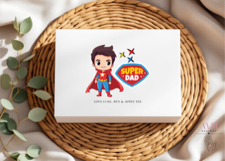 Personalised Super Dad gift box